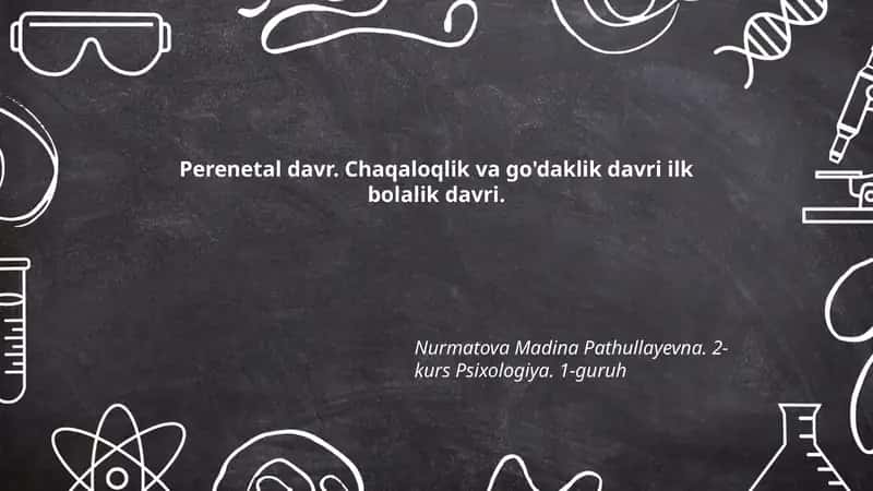 Perenetal davr 1