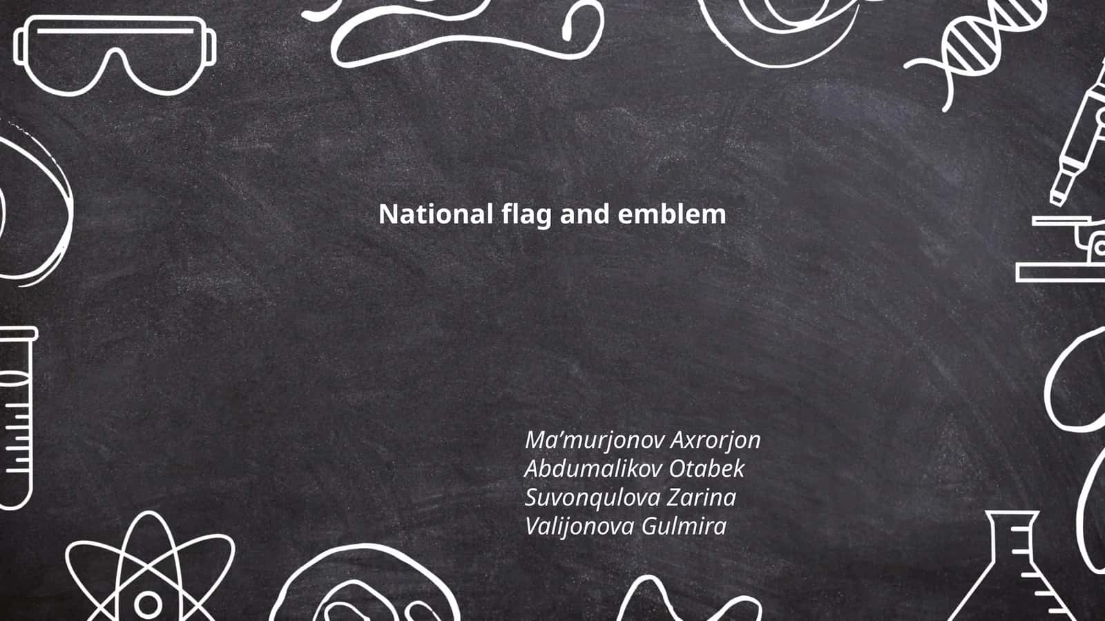 National flag and emblem 1