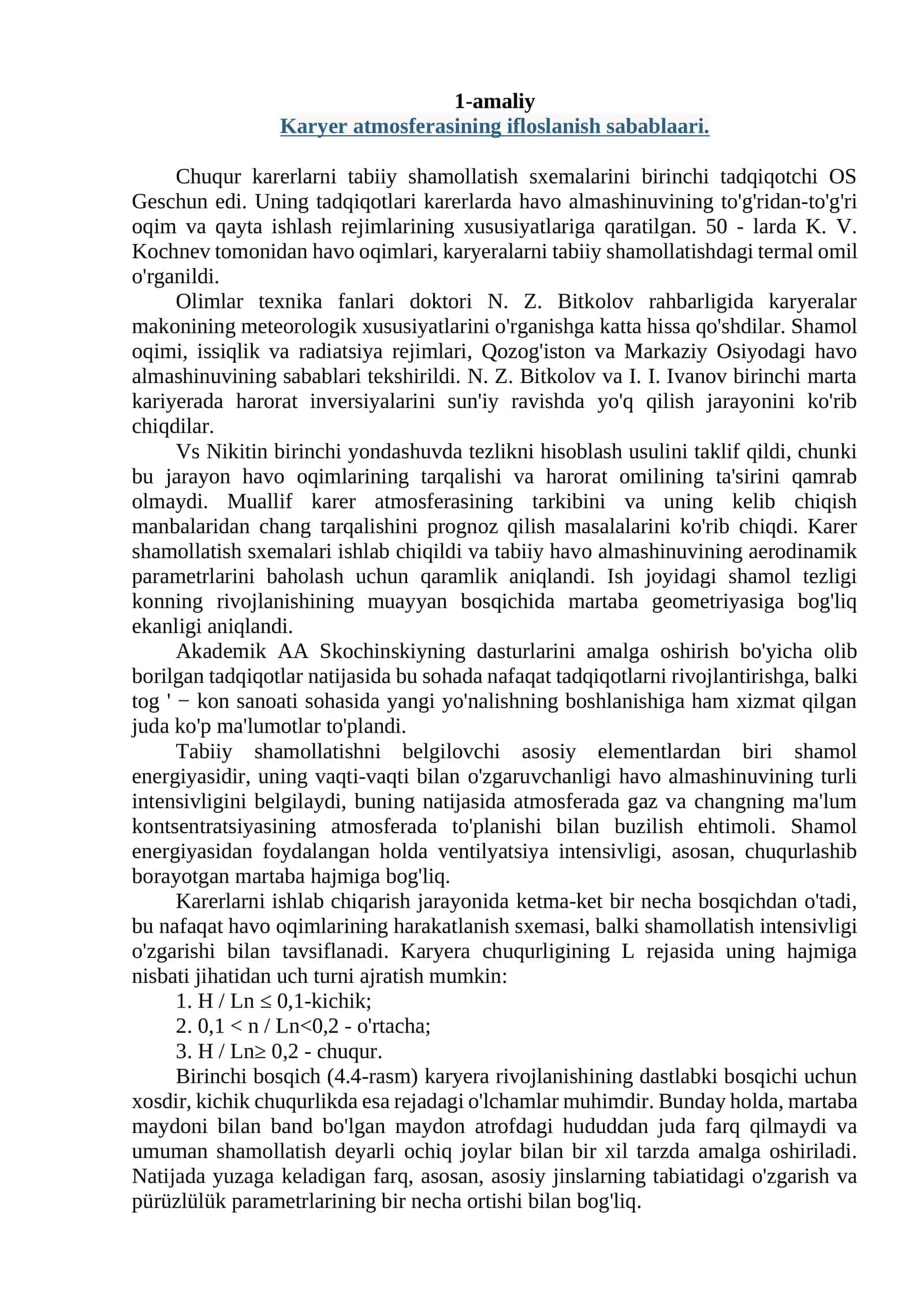 Karyer atmosferasining ifloslanish sabablaari 1