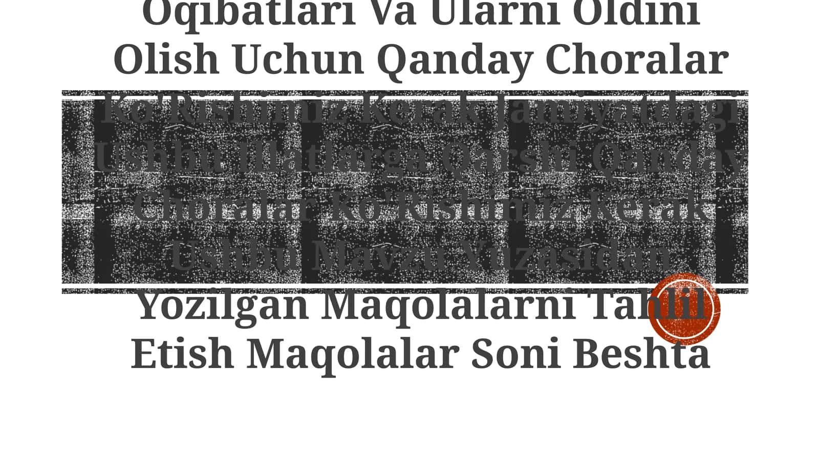 Zararli Odatlar Ularning Organizmda Keltirib Chiqaradigan Kasalliklari Oqibatlari 1