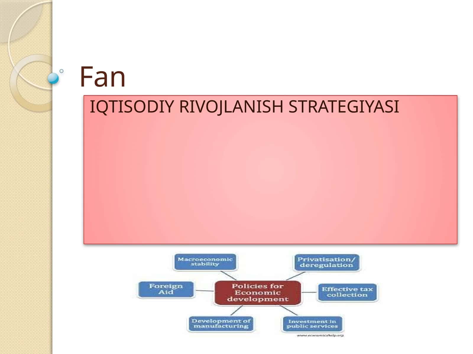 O'zbekistonning ijtimoii-iqtisodi rivojlanish strategiyasi 1