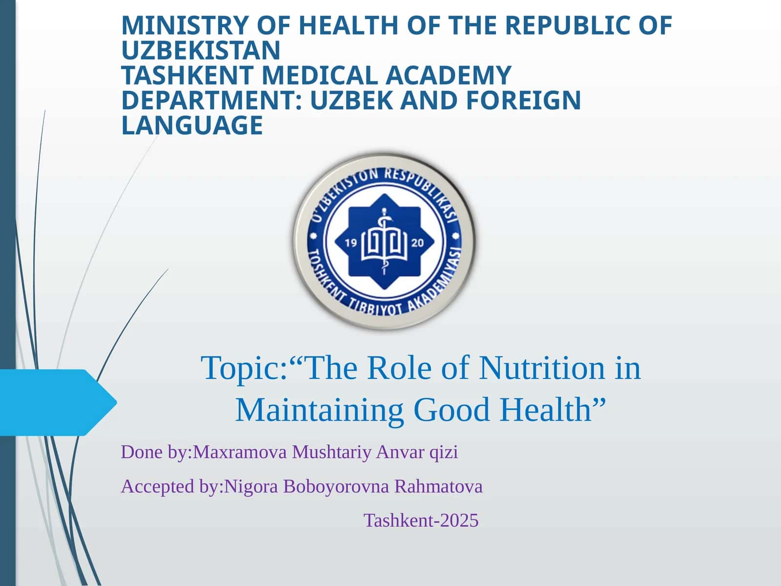 TheRole of Nutrition in Maintaining Good Health 1