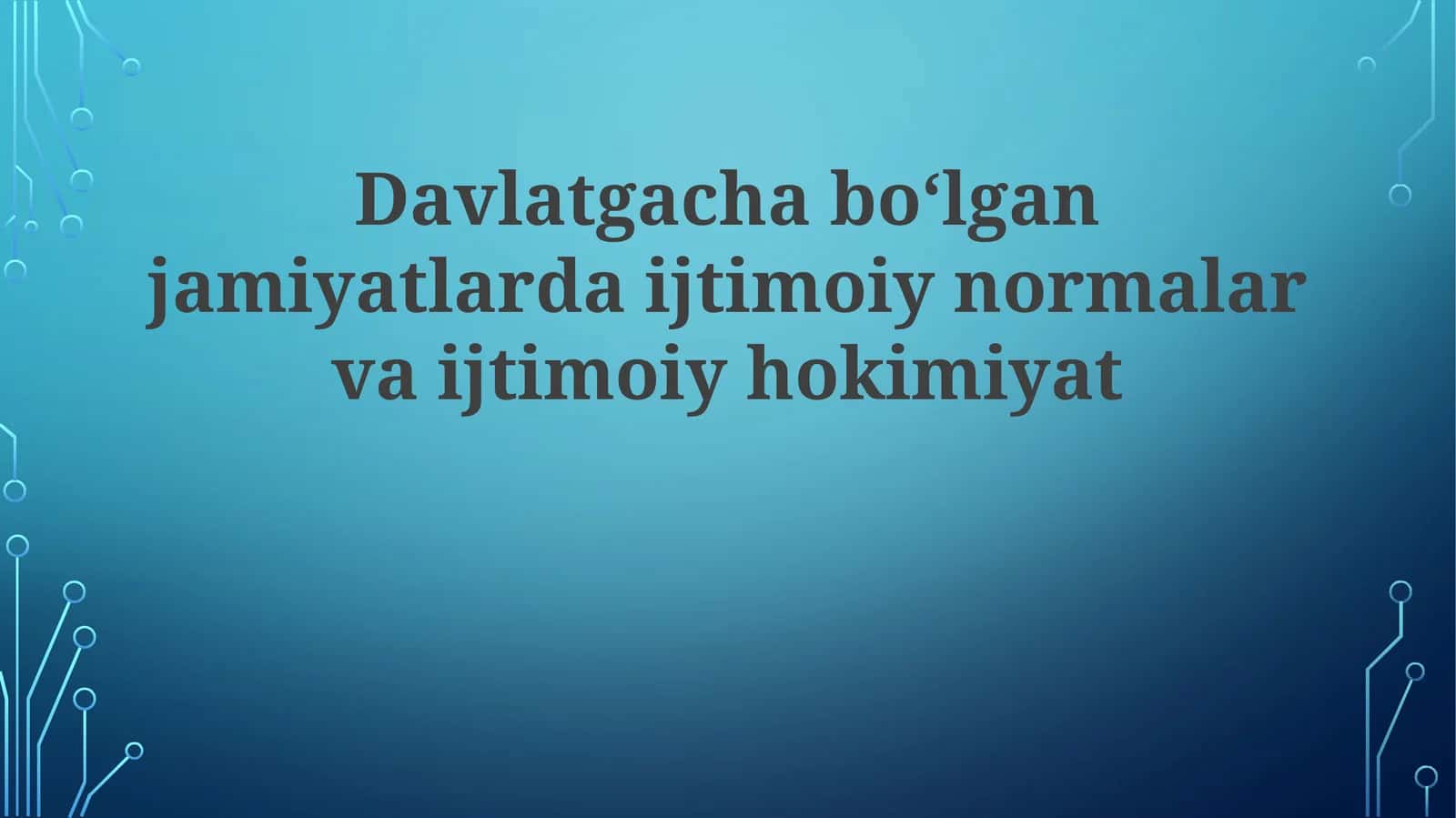 Davlatgachaboʻlganjamiyatlardaijtimoiynormalarvaijtimoiyhokimiyat 1