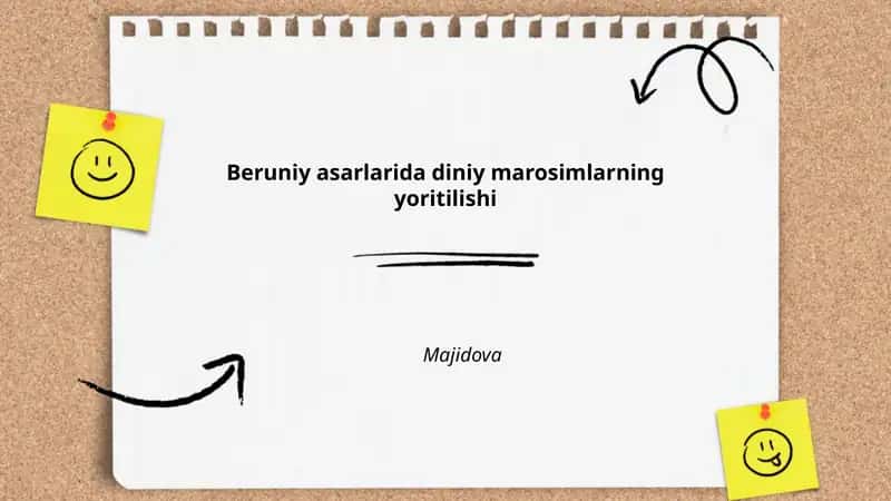 Beruniy asarlarida diniy marosimlarning yoritilishi 1