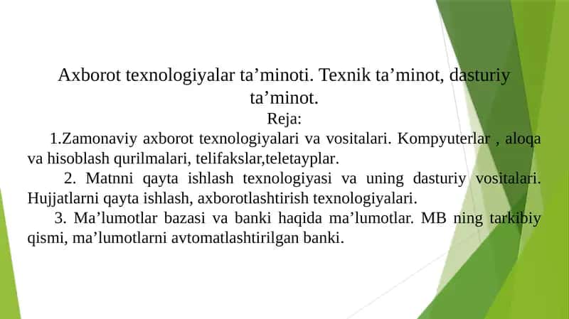 Dasturiy ta'lim 1
