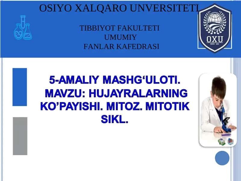 Organizmning A'zo va To'qimalari Hujayralarining Almashish Jadalligi 1