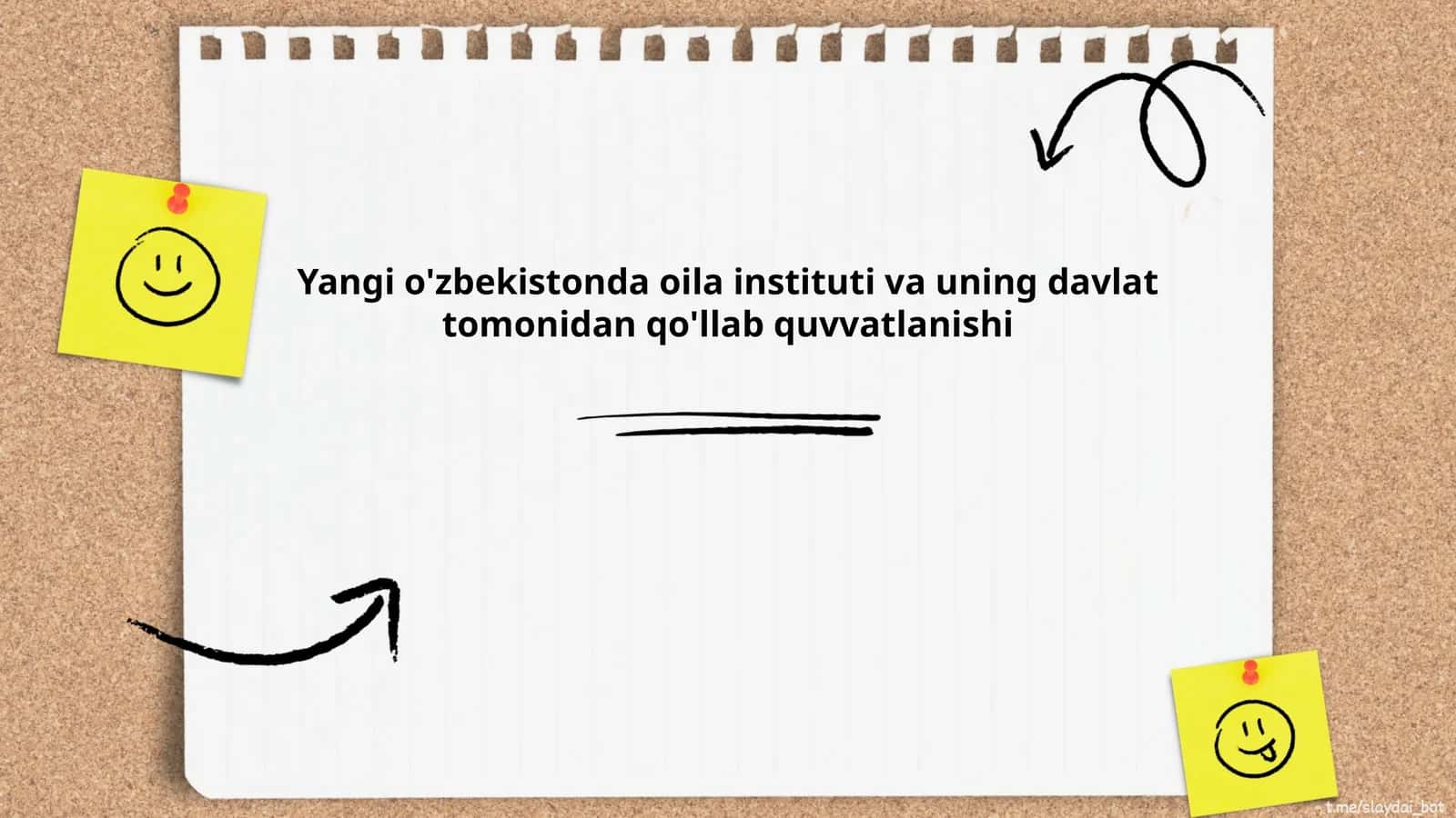 Yangi o'zbekistonda oila instituti va uning davlat tomonidan qo'llab quvvatlanishi 1