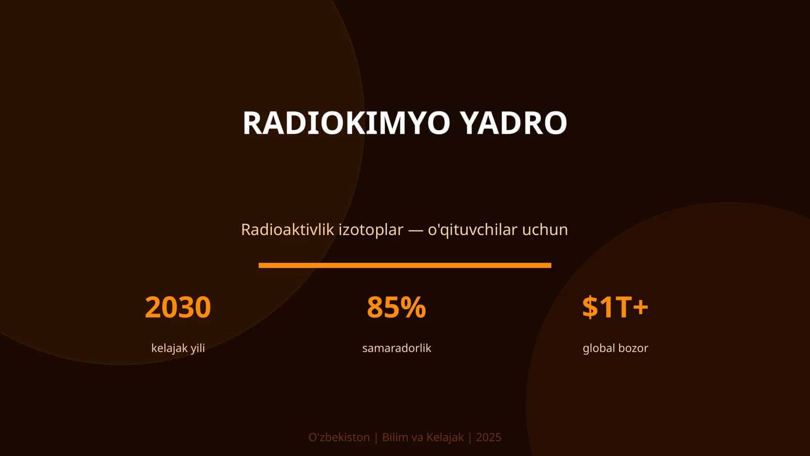 Radiokimyo yadro 1