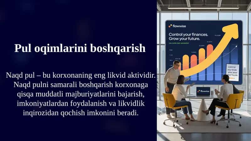 Naqd pul oqimlarini boshqarish 1