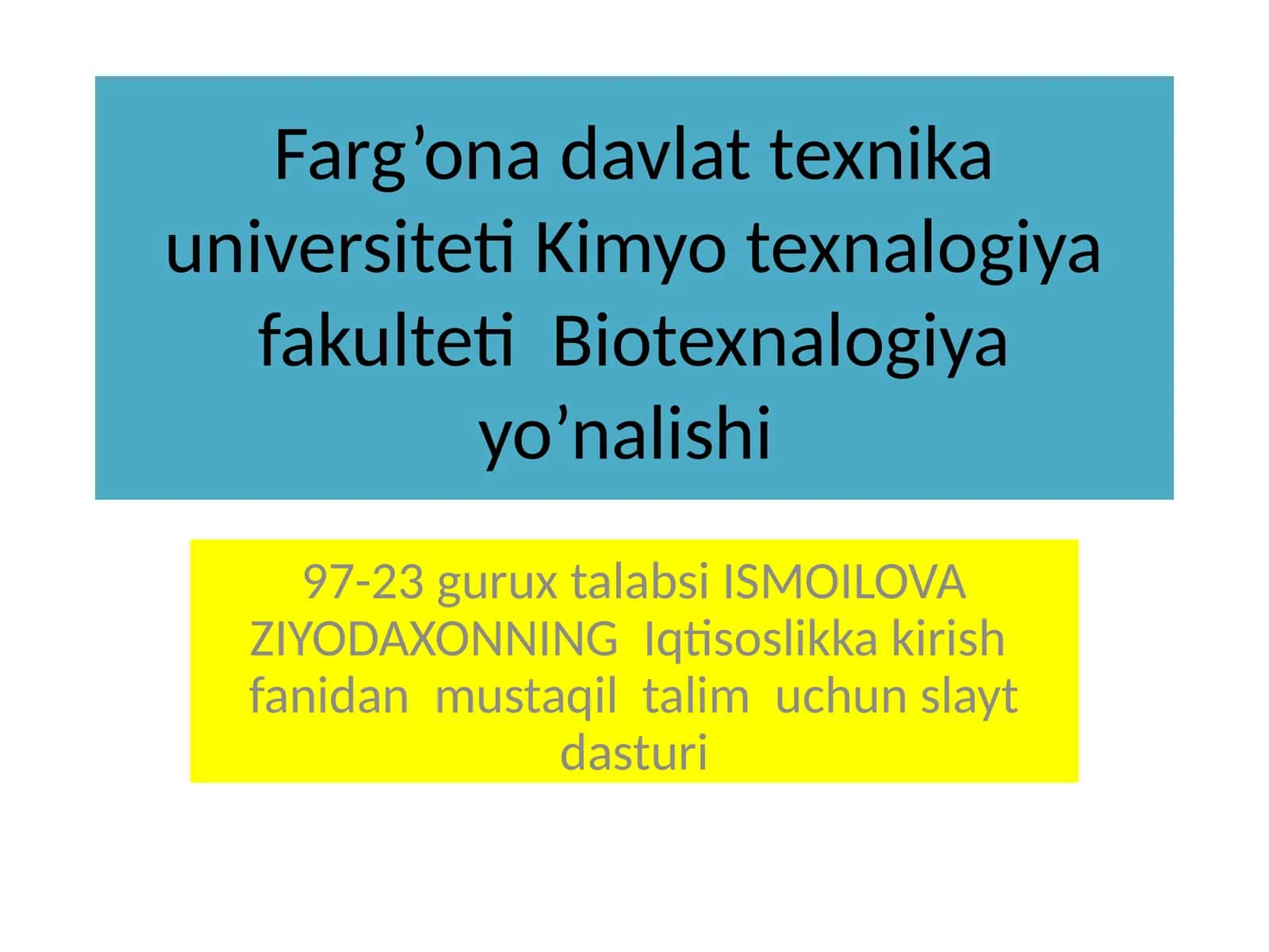 SANOATDA ISHLATILADIGAN MIKROORGANIZIMLARNI EKISH VA SOF KULTURASINI AJRATIB OLISH 1