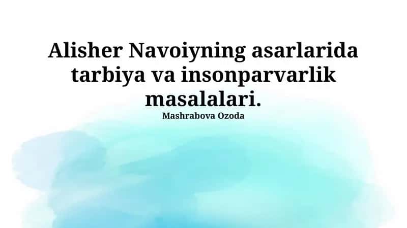 Farhod va Shirin 1