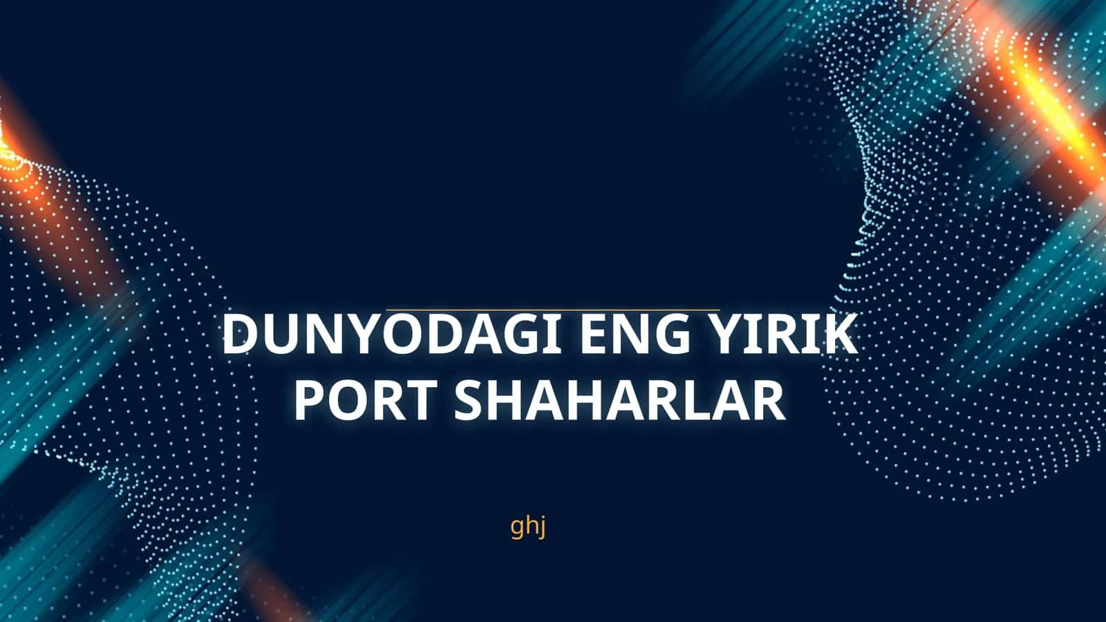 Port Shaharlarda Savdo Va Iqtisodiyot 1