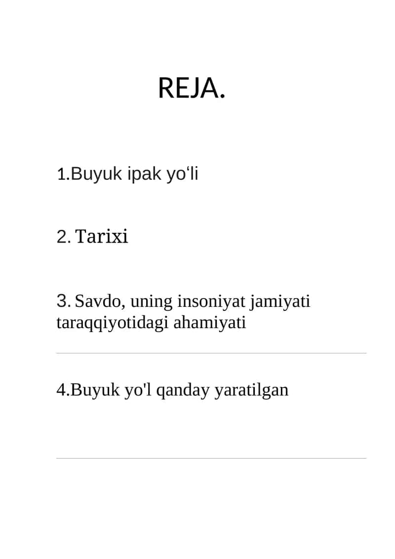 Buyuk Ipak yoʻli 1