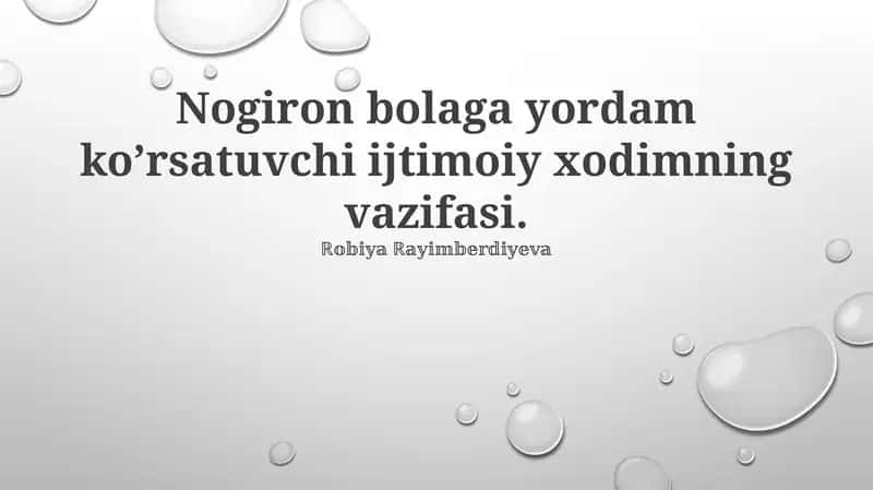 Ijtimoiy xodimning vazifasi 1