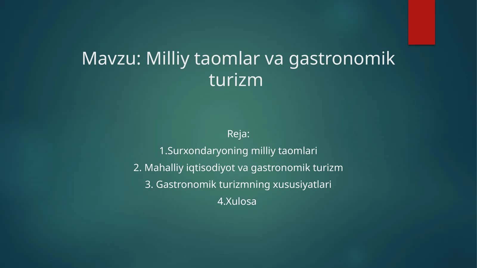 Surxondaryoning milliy taomlari 1