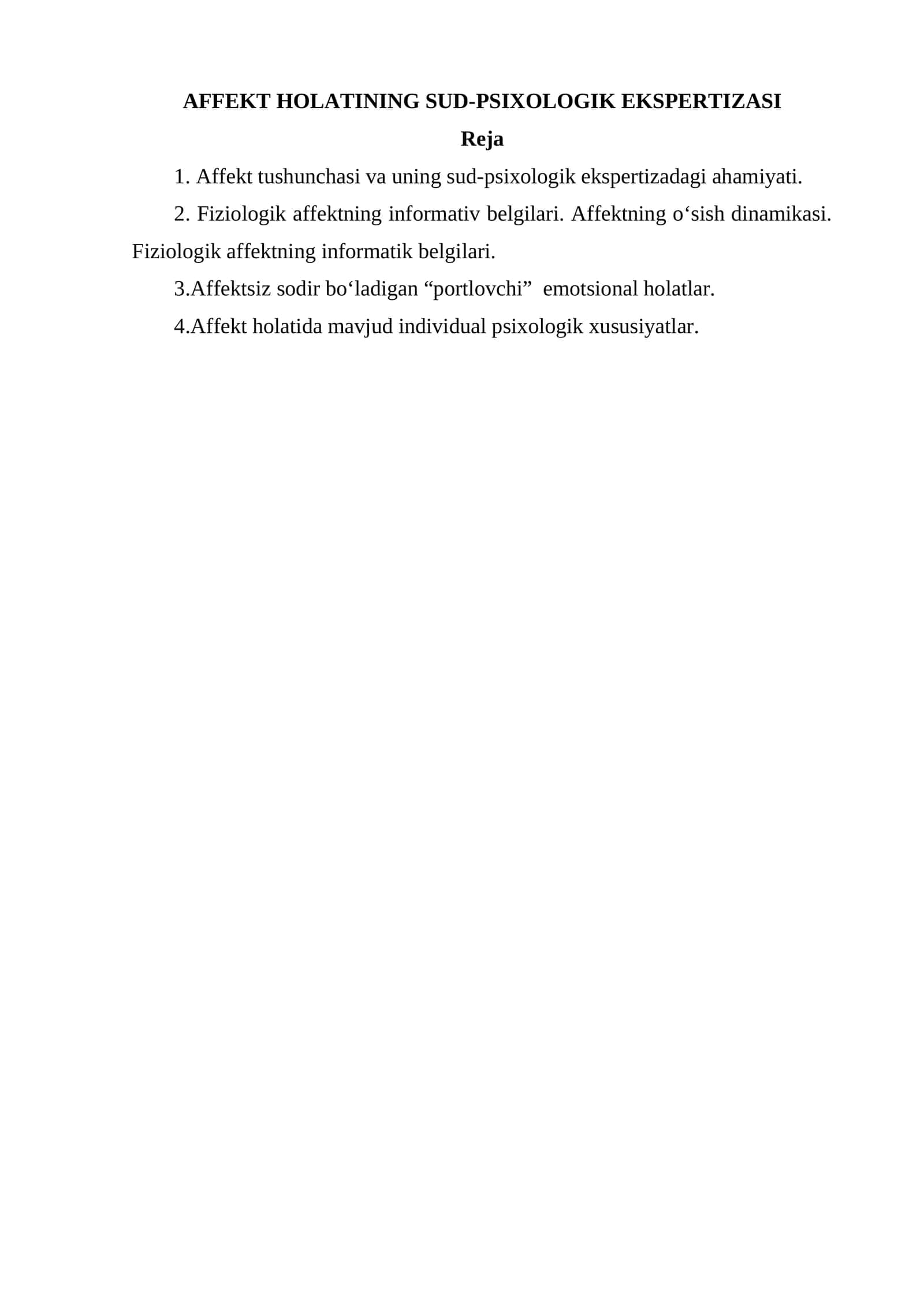 AFFEKT HOLATINING SUD-PSIXOLOGIK EKSPERTIZASI 1
