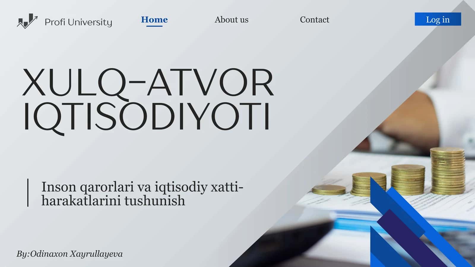 XULQ-ATVOR IQTISODIYOTI 1
