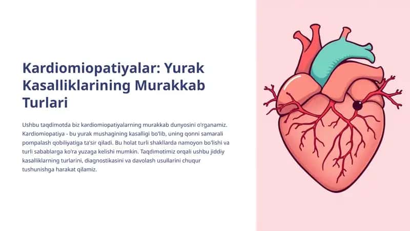 Kardiomiopatiyalar: Yurak Kasalliklarining Murakkab Turlari 1