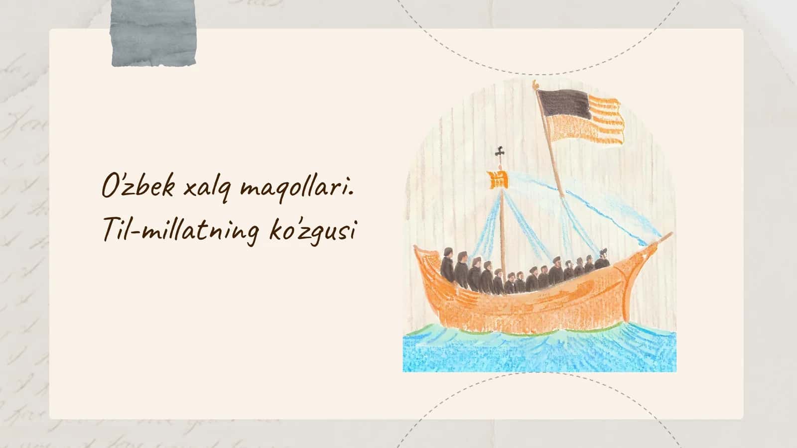 O'zbek xalq maqollari. Til-millatning ko'zgusi 1