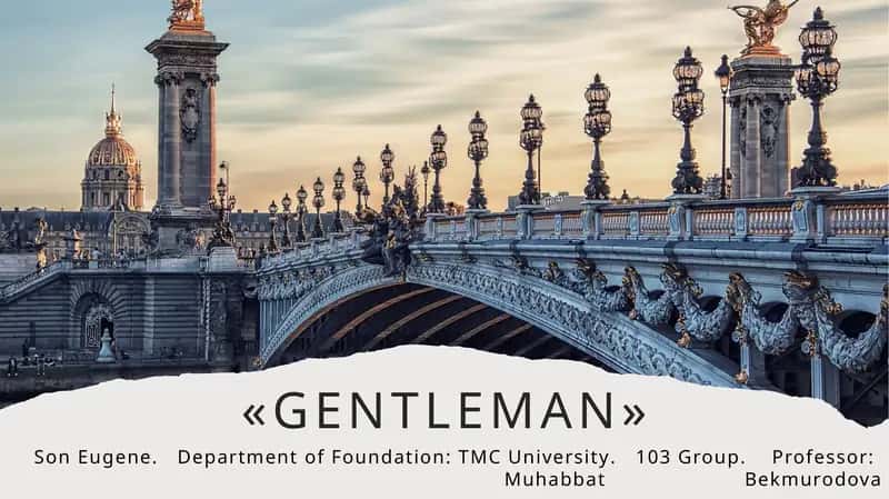 Gentleman 1