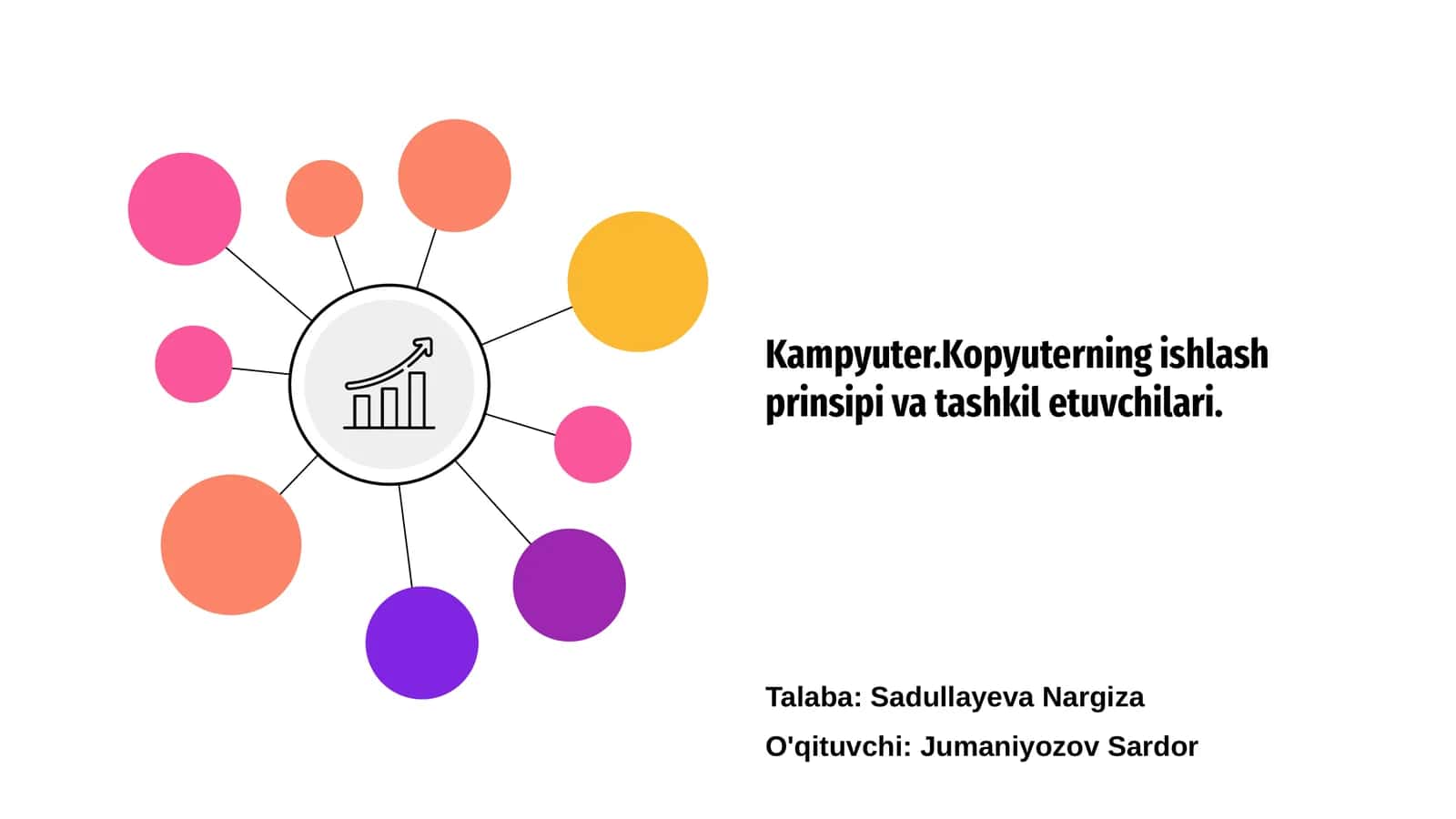 Kampyuter.Kopyuterning ishlash prinsipi va tashkil etuvchilari 1