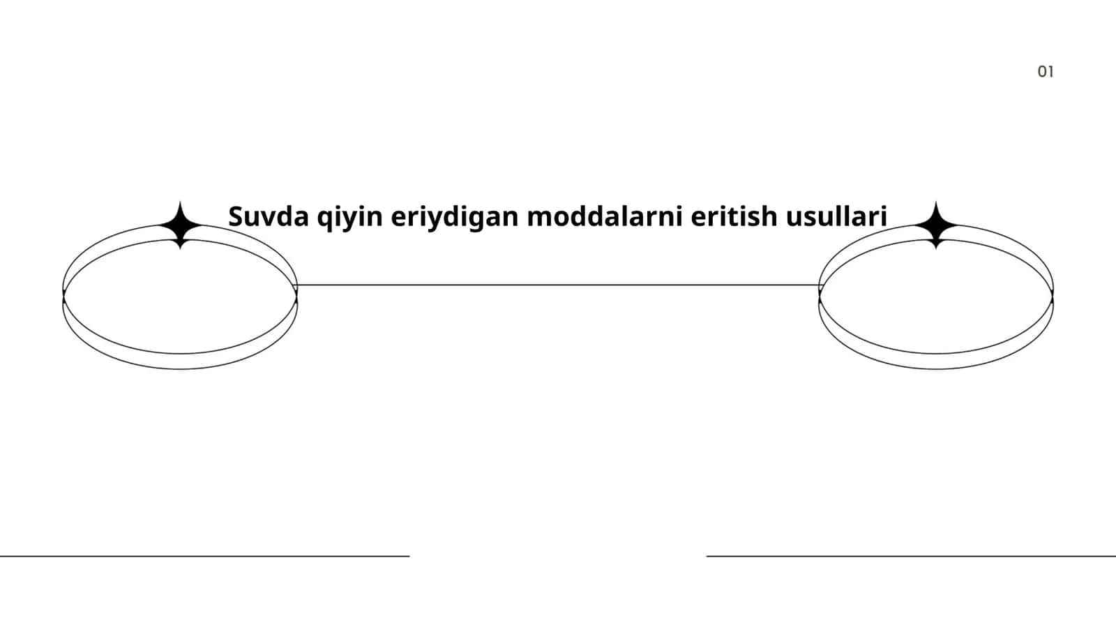 Suvda qiyin eriydigan moddalarni eritish usullari 1
