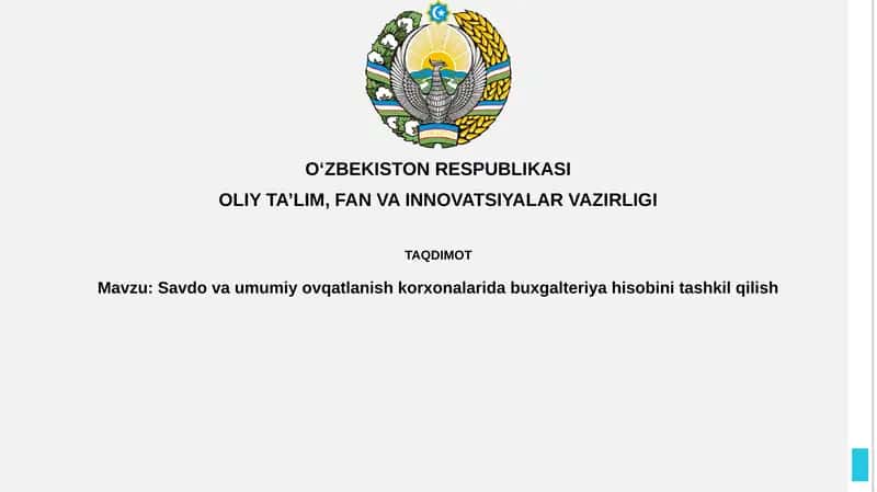 Hisob siyosati 1
