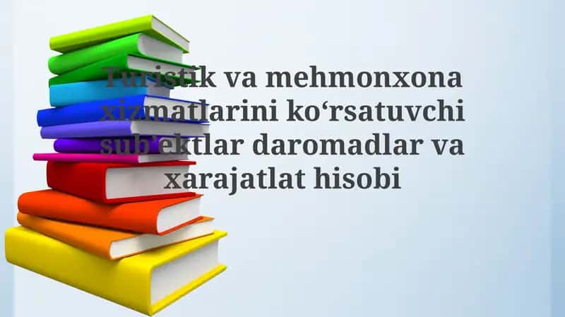Daromad va xarajatlar hisobi: Asosiy tushunchalar va standartlar 1