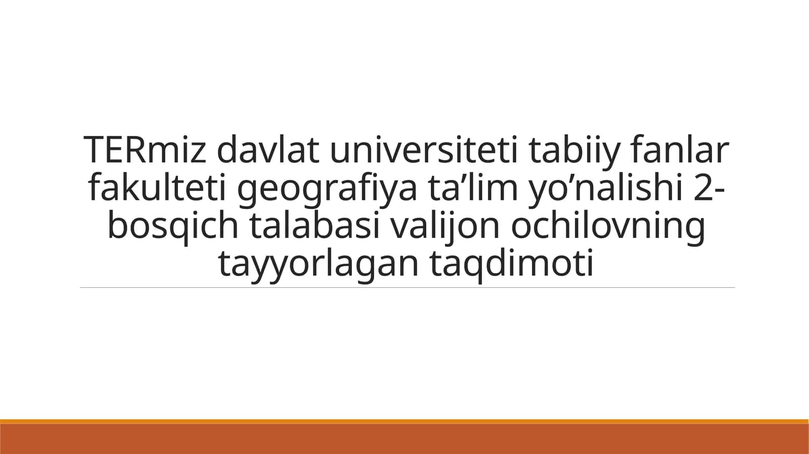 Geografik xaritalar dahodisalar ni kartografik tasvirlash usullari 1