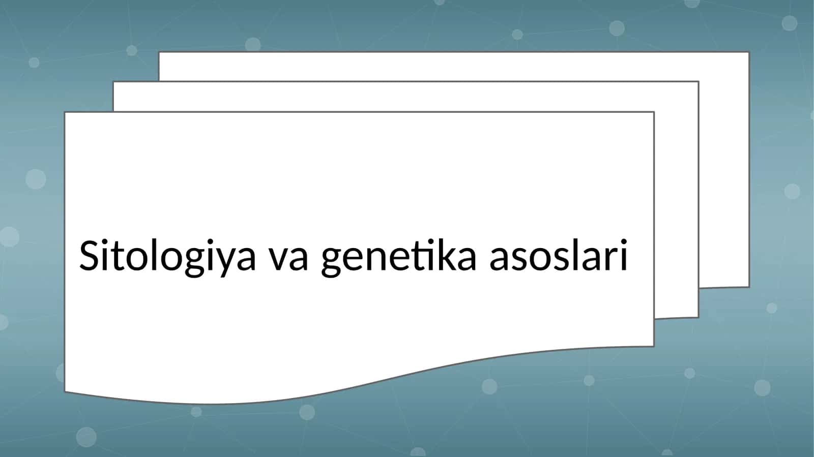 Sitologiyavagenetikaasoslari 1