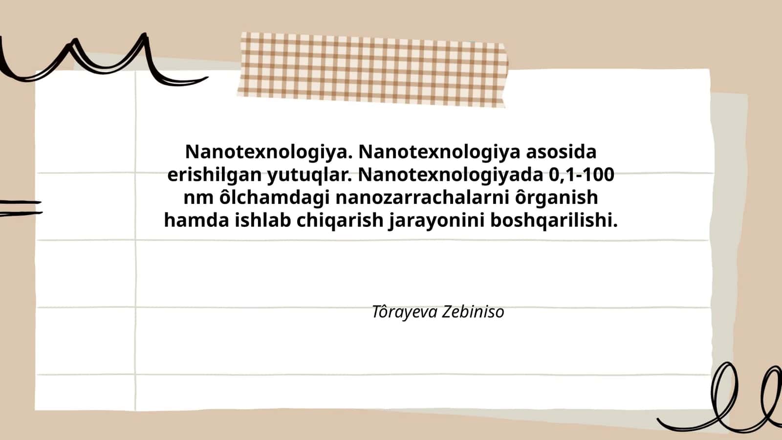 Nanotexnologiya. Nanotexnologiya asosida erishilgan yutuqlar 1