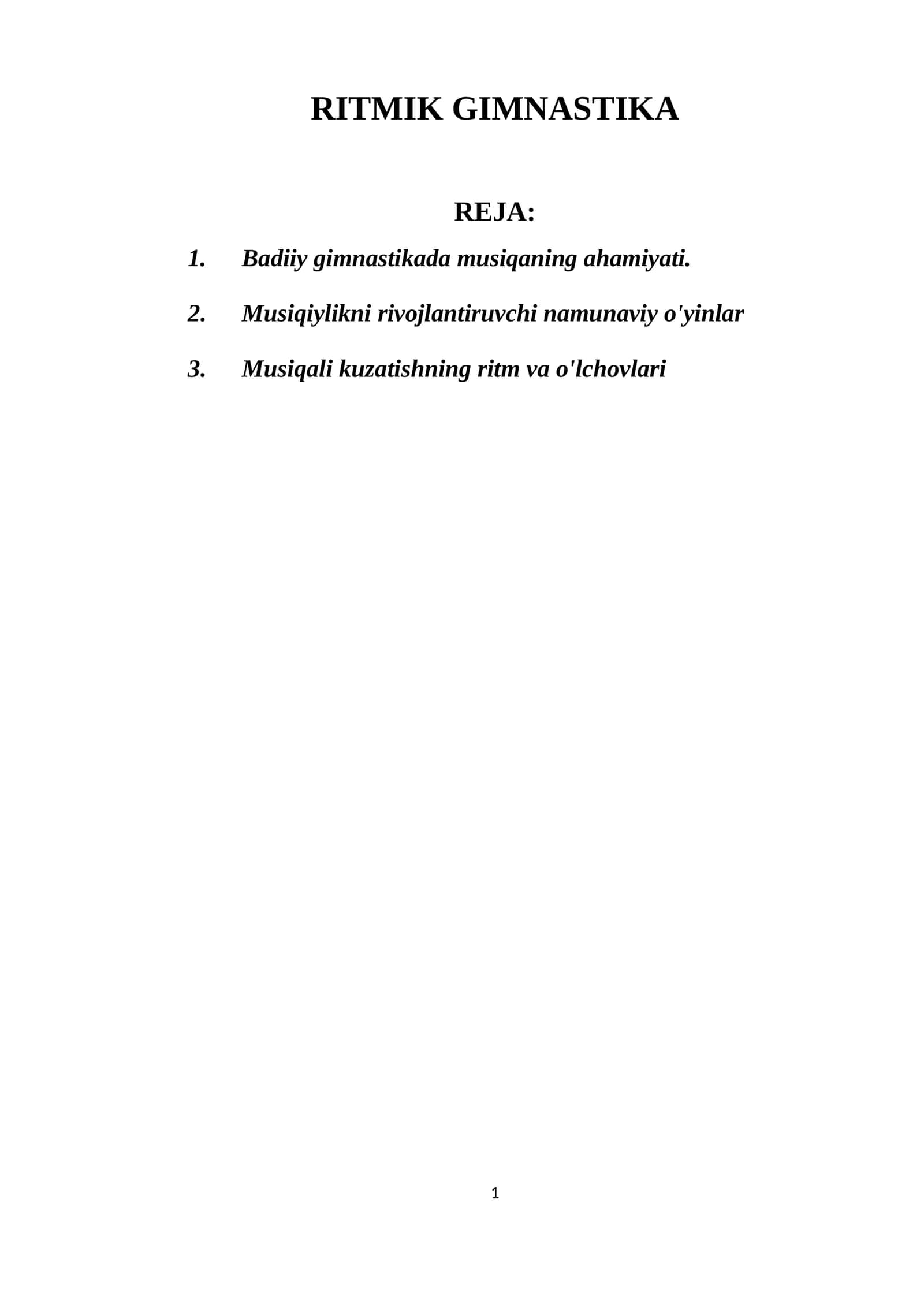 RITMIK GIMNASTIKA 1