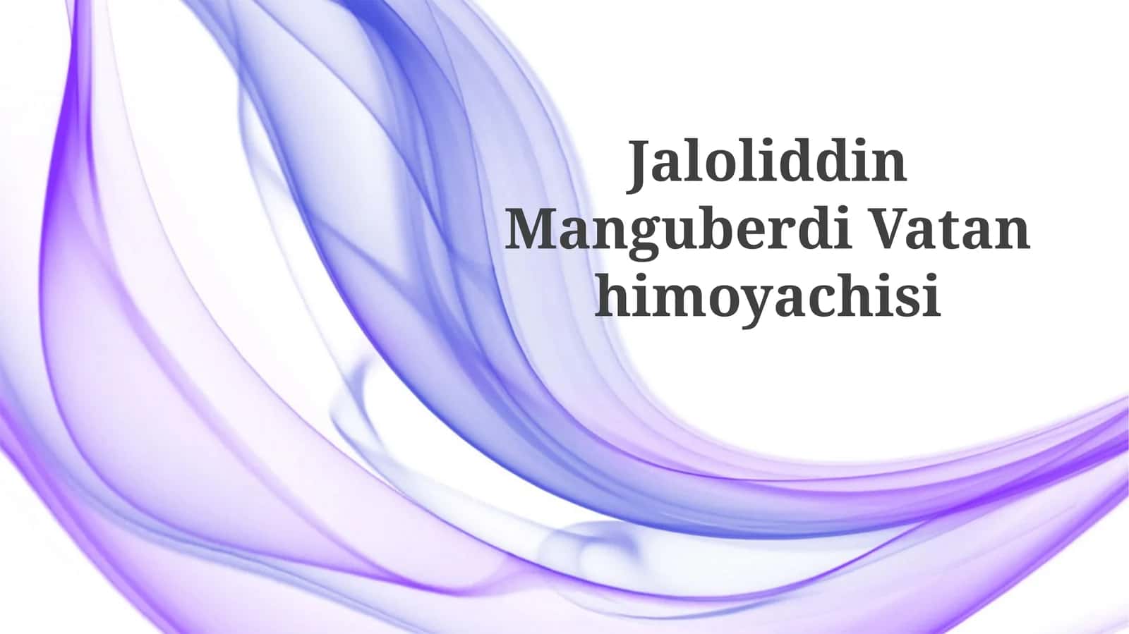 Jaloliddin Manguberdi: Hayoti va Kelib Chiqishi 1
