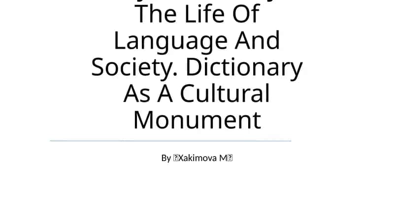 Theoretical And Practical Lexicography 1