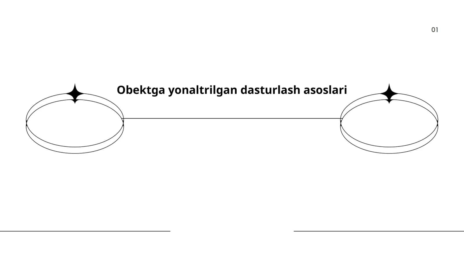 Obektga yonaltrilgan dasturlash asoslari 1