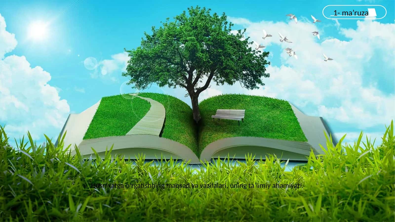 Husnixat va uni o‘qitish metodikasi 1