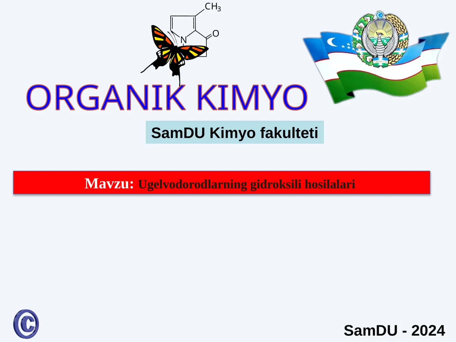 ORGANIK KIMYO 1