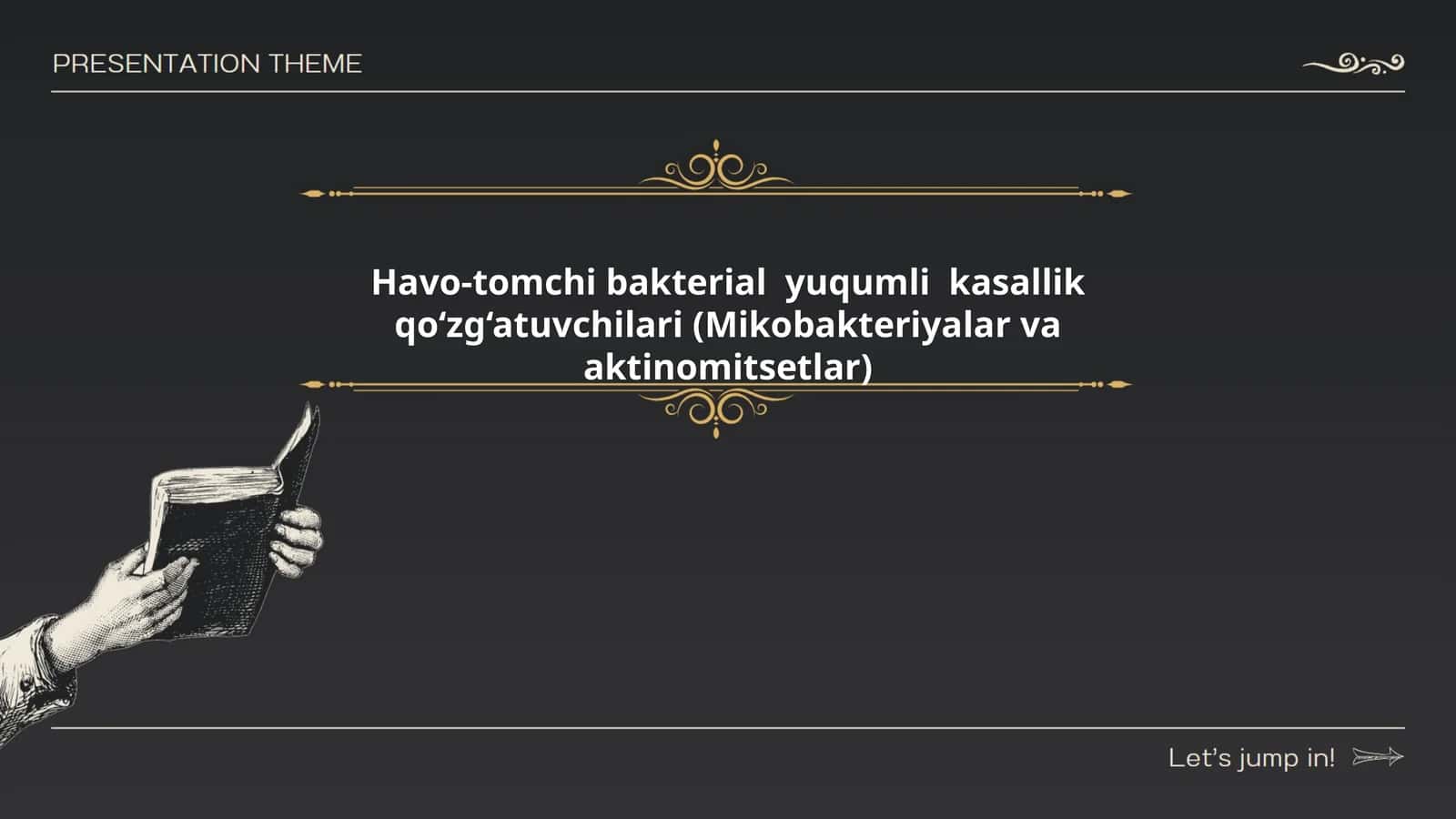 Havo-tomchi bakterial yuqumli kasallik qo‘zg‘atuvchilari (Mikobakteriyalar va aktinomitsetlar) 1