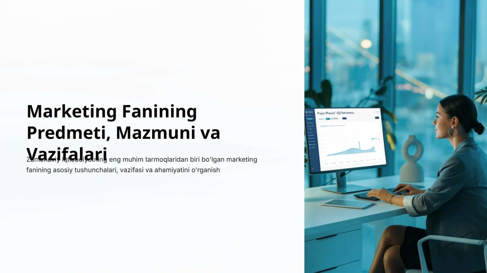 Marketing Fanining Predmeti, Mazmuni va Vazifalari 1