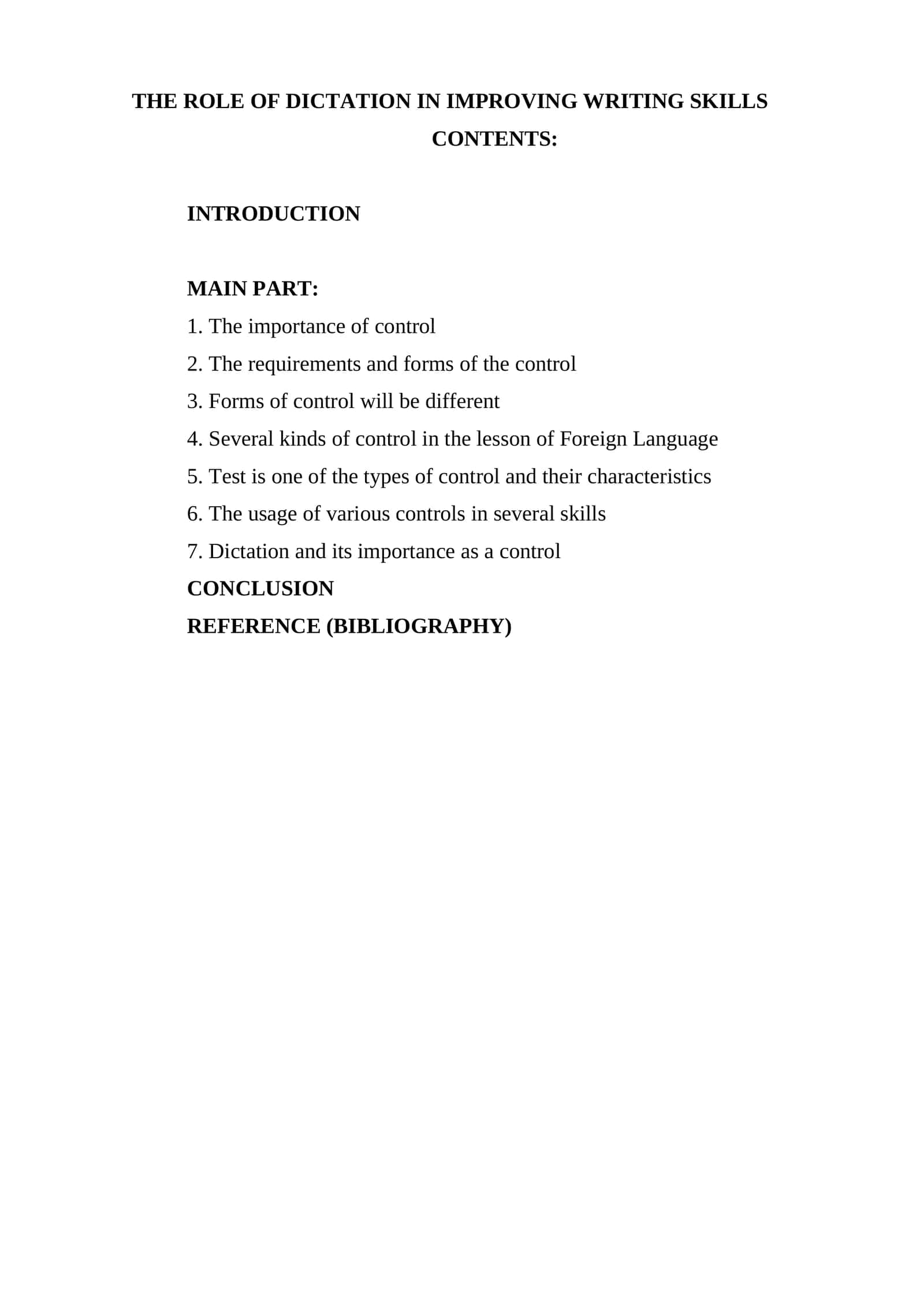 Role of Dictation in Improving Writing Skills 1