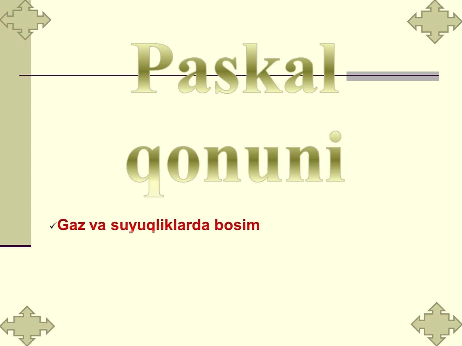 Mavzu yuzasidan tajriba 1