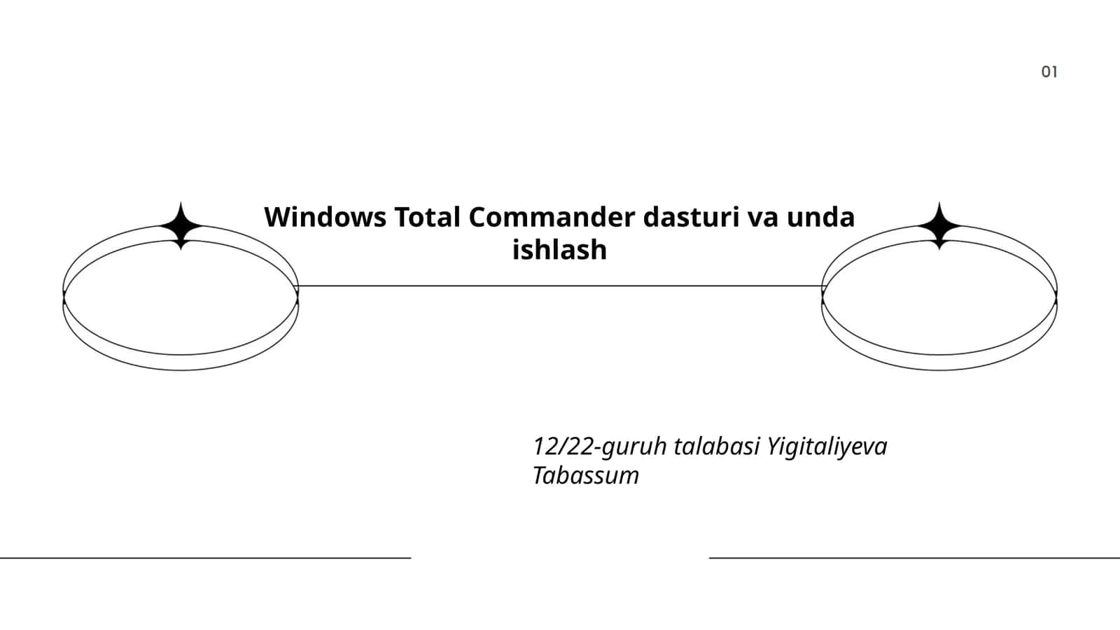 Windows Total Commander dasturi va unda ishlash 1