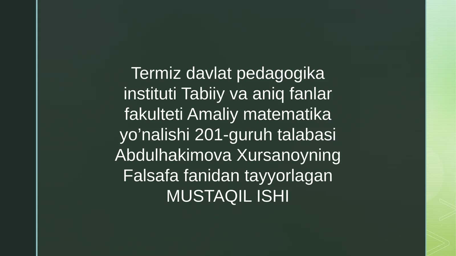 Koevolyutsiya va invayronmentalizm 1