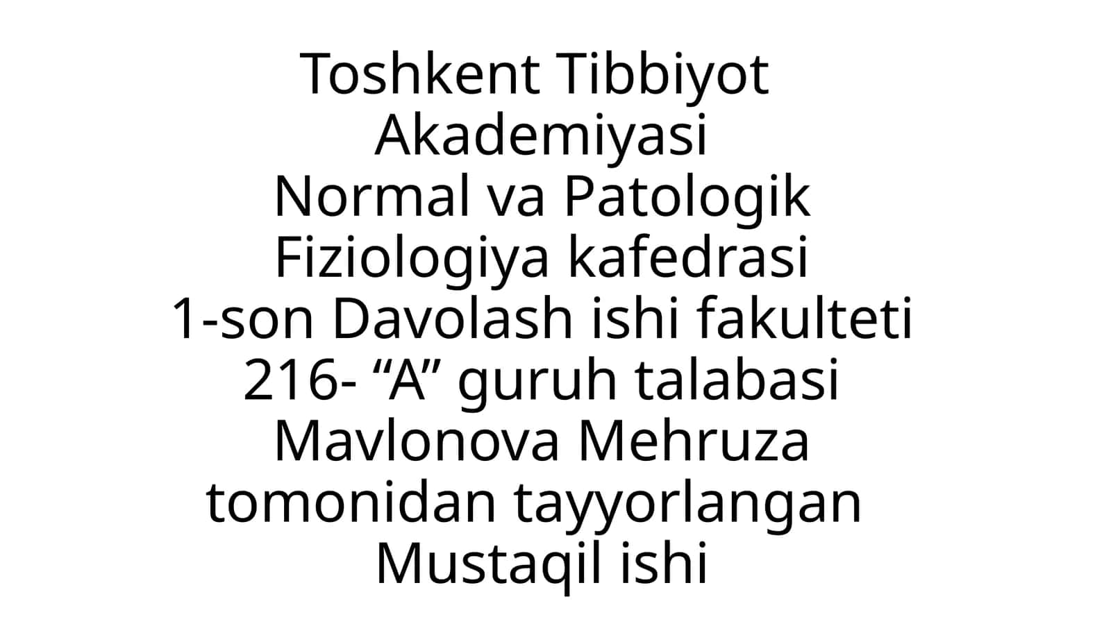 Ayiruv sistemasi. Buyrak Fiziologiyasi 1