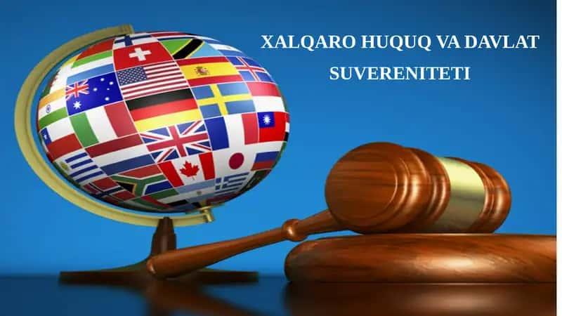 XALQARO HUQUQ VA DAVLAT SUVERENITETI 1