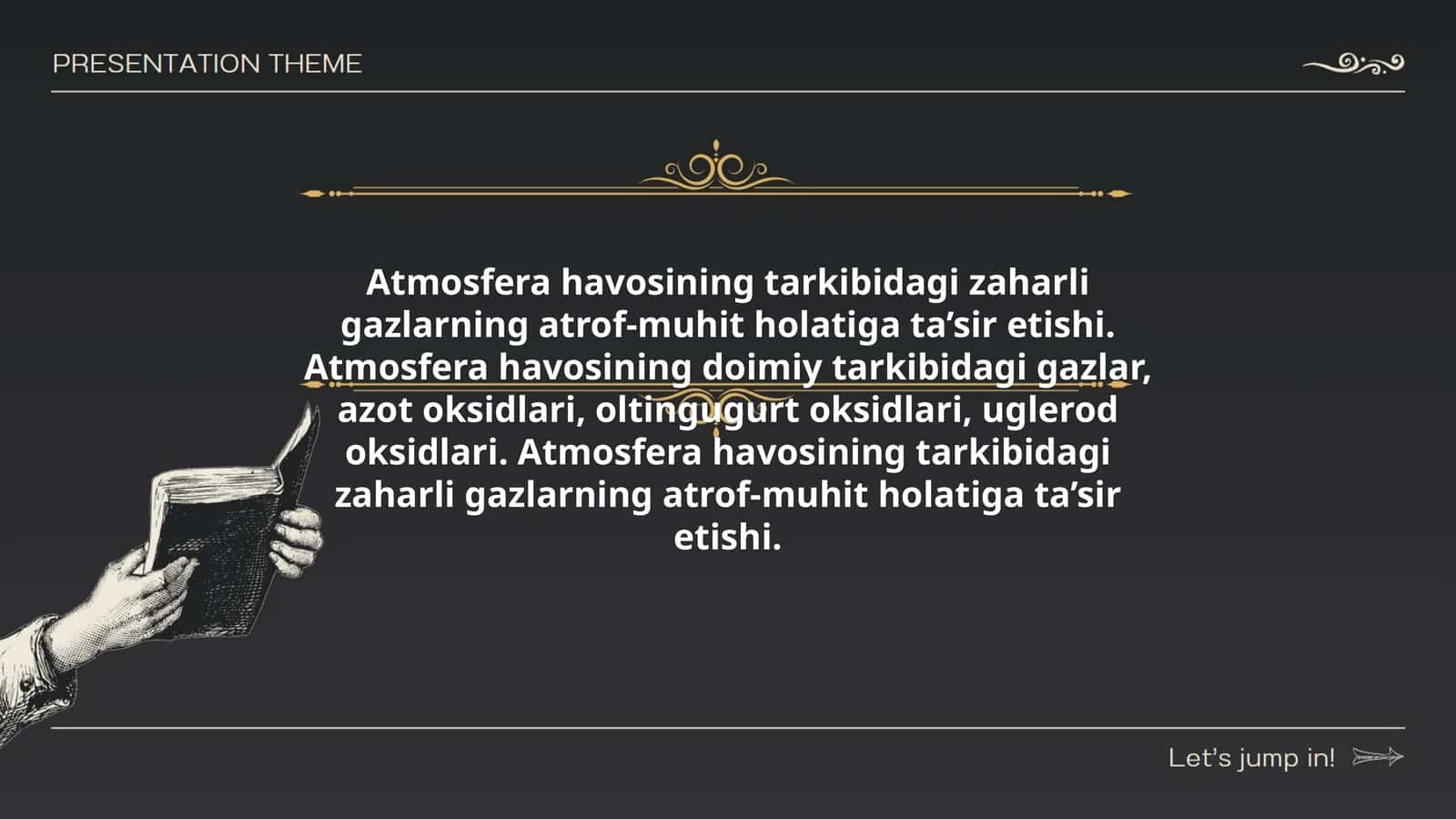 Atmosfera havosining tarkibi 1