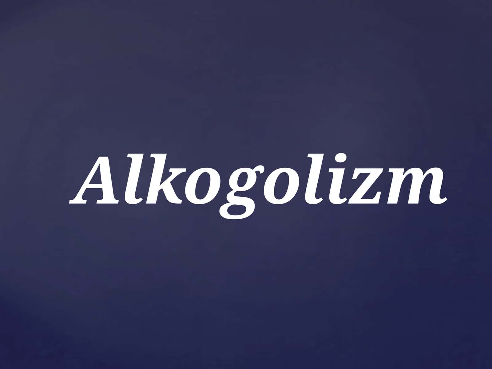 Alkogolizm 1