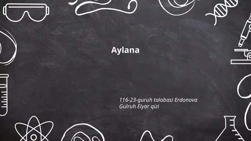 Aylana geometriyasi 1