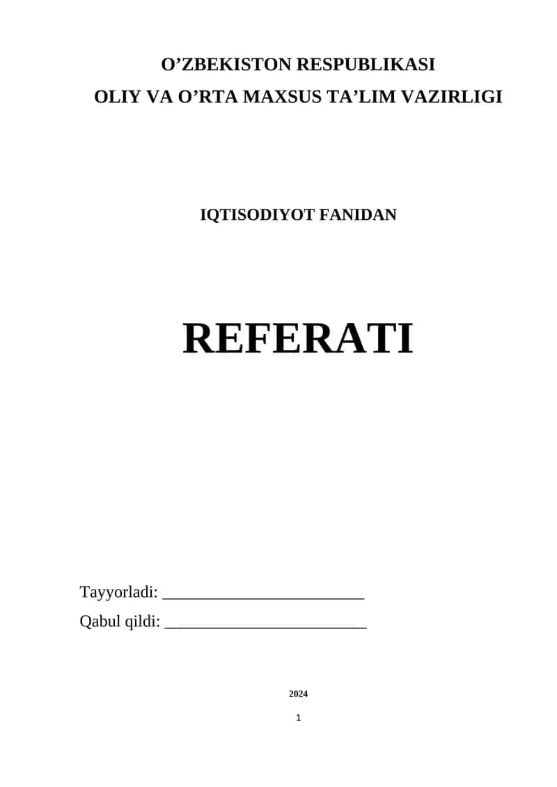 АHОLI DАRОMАDLАRINI DАVLАT TОMОNIDАN TАRTIBGА SОLISH 1
