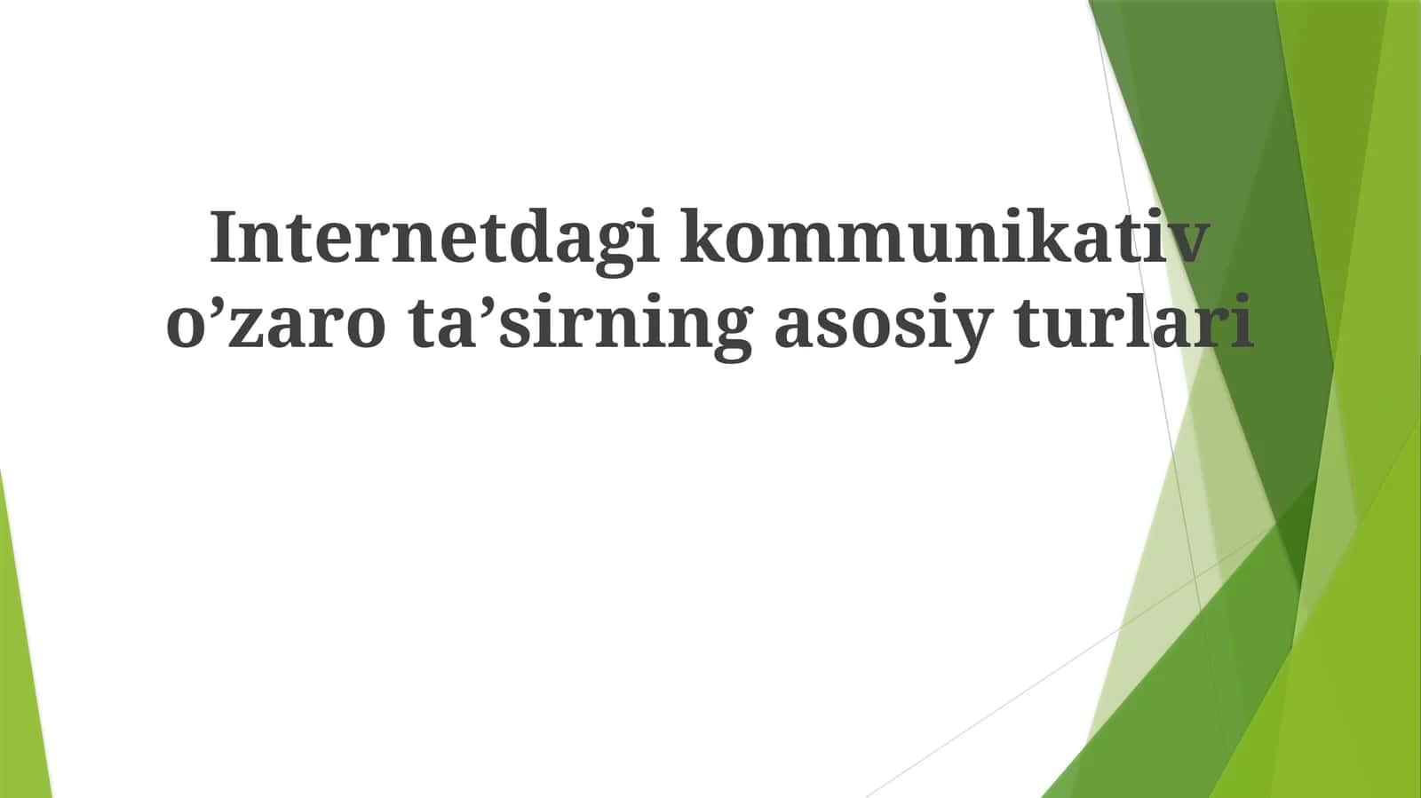 Internetdagikommunikativoʼzarotaʼsirningasosiyturlari 1